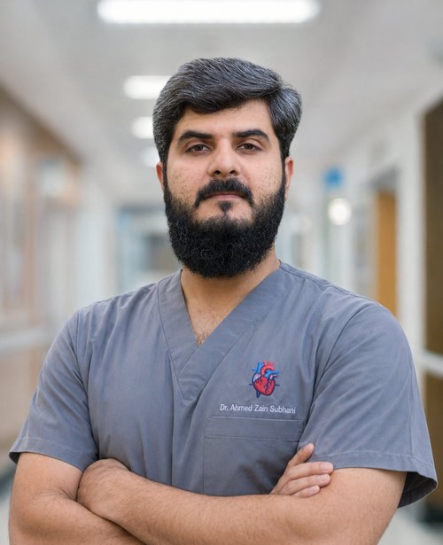 Dr. Ahmed Zain Subhani, Consultant Cardiac Surgeon, Punjab Institute of Cardiology, Lahore